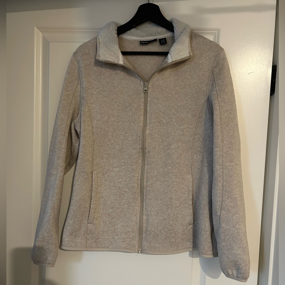 Swiss Tech Tan Fleece Jacket